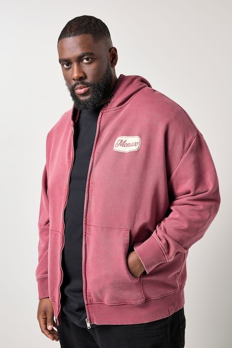 Суитчър с цип и качулка