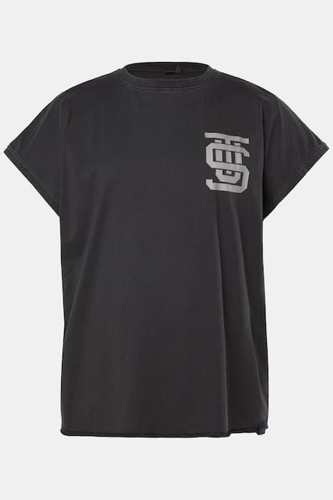 Потник с принт на гърба