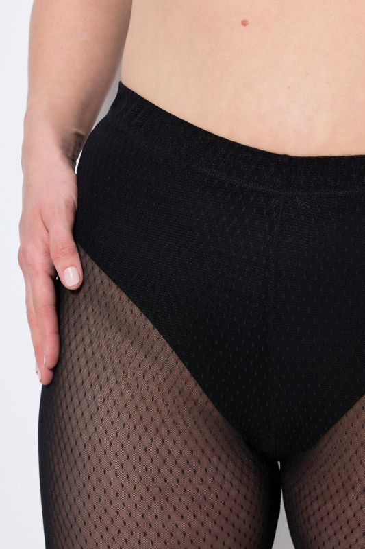 Sheer Polka Dot Leggings