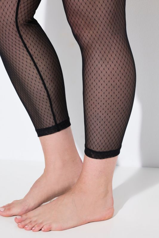 Sheer Polka Dot Leggings