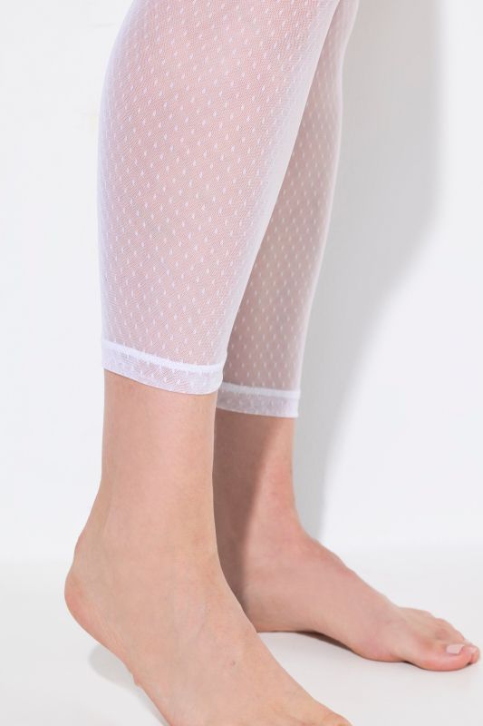 Sheer Polka Dot Leggings