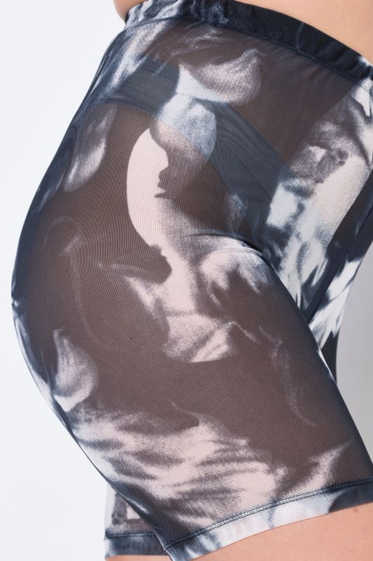 Шорти прозрачни с преливащи цветове