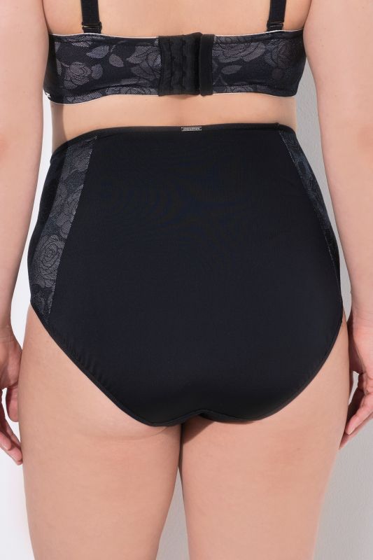 Бикини от микрофибър с принт на рози