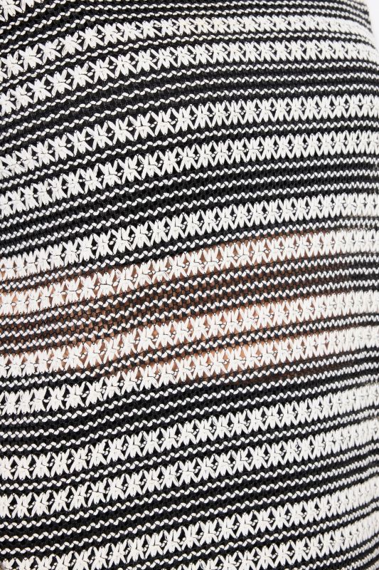 Блуза с райета и къси ръкави