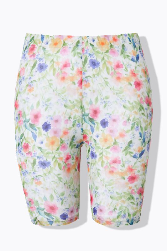 Шорти прозрачни с флорален принт