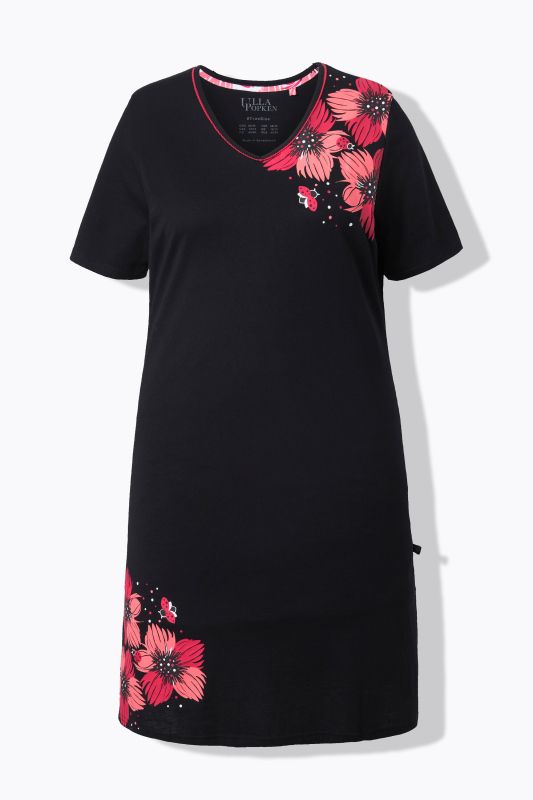 2 Pack Sleep Tees- Ladybug Flower