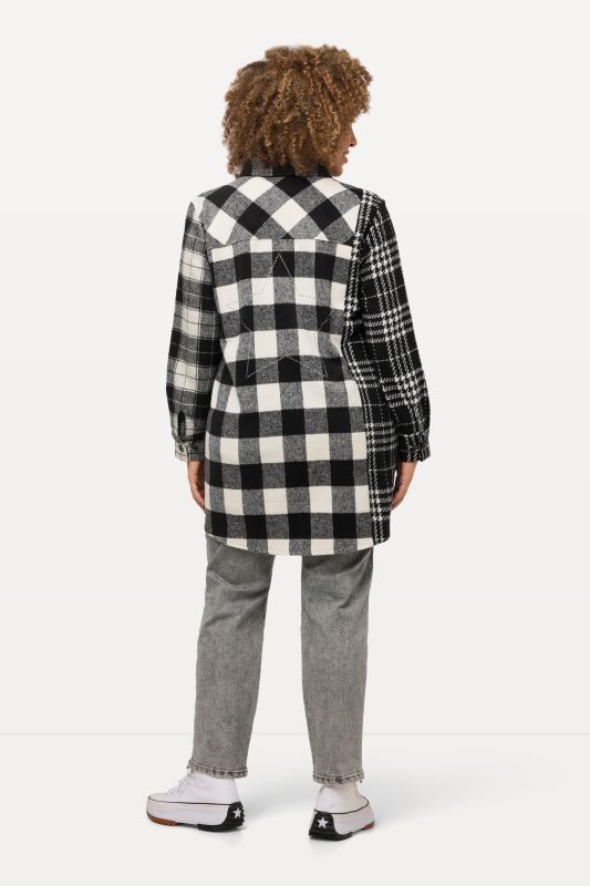 Mixed Plaid Shacket