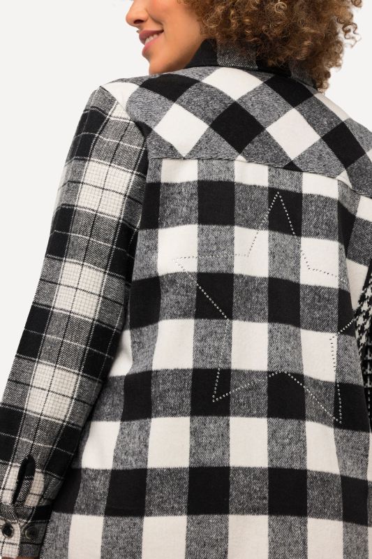 Mixed Plaid Shacket