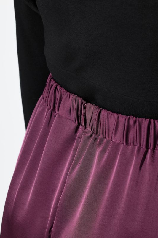 A-Line Satin Skirt