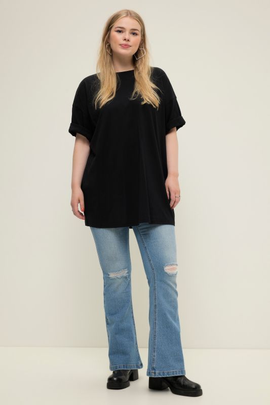 Distressed Flared Jeans