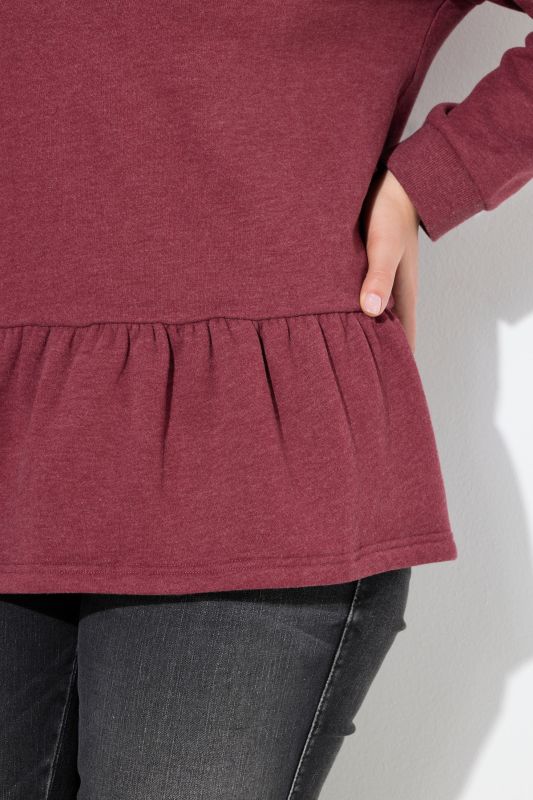 Суитчър с разкроен подгъв