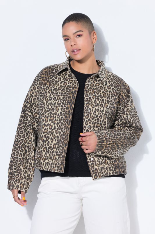 Яке с леопардов принт