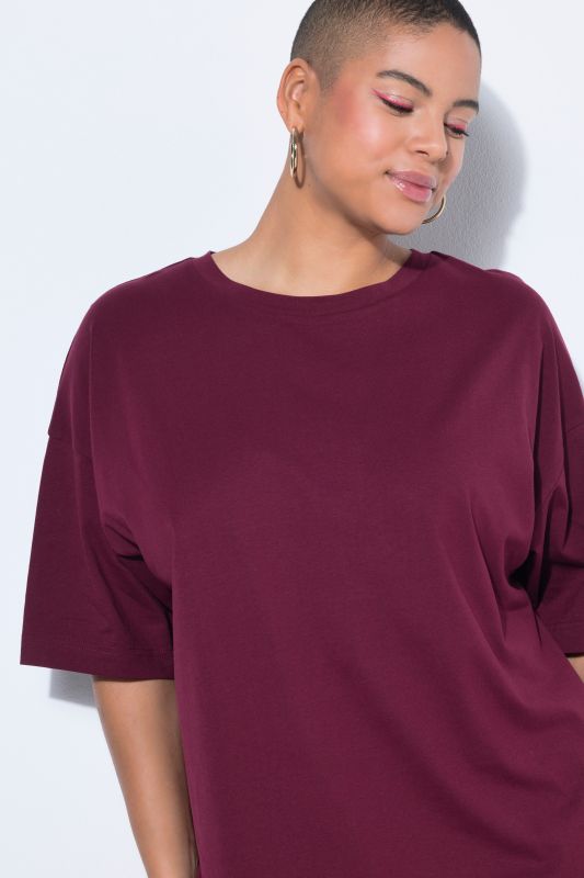 Flounce Panel Short Sleeve Jersey Dress