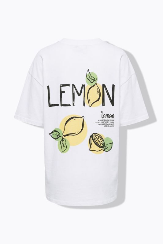 Lemon Back Graphic  Tee