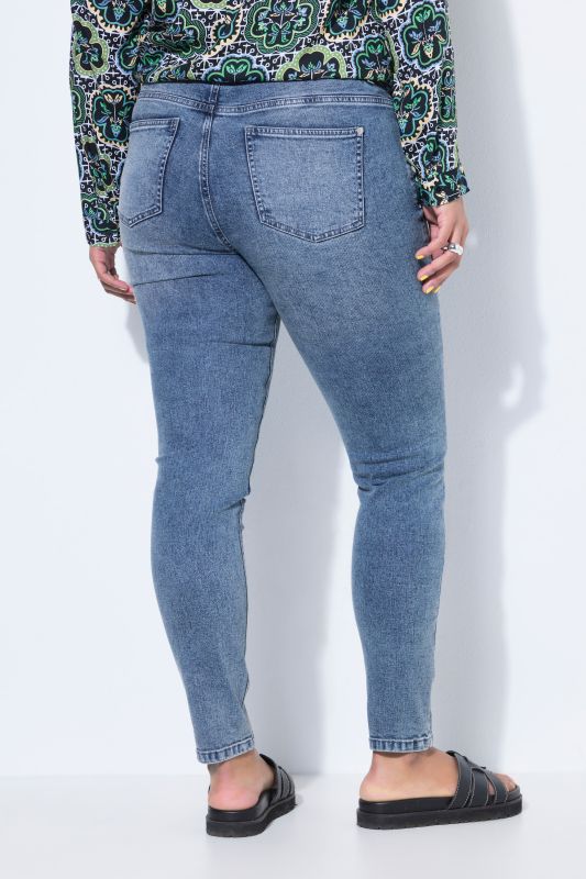 Stonewash Stretch Fit Skinny Jeans