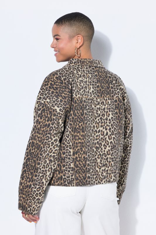 Яке с леопардов принт
