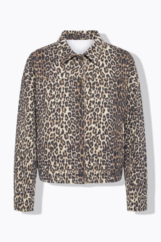 Яке с леопардов принт