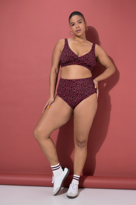 Бански долнище с леопардов принт