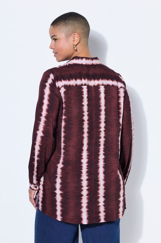 Риза тип туника с батикови райета