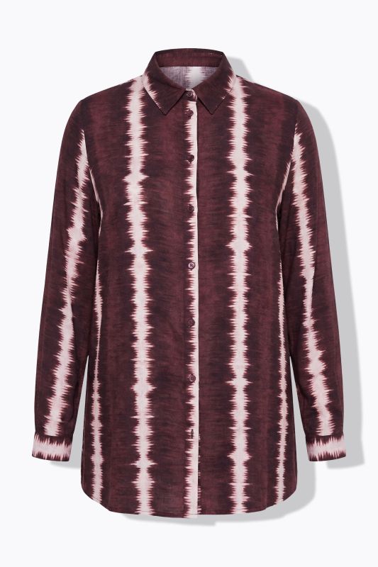 Риза тип туника с батикови райета