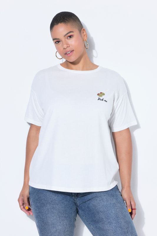 Olive Logo Print  Tee