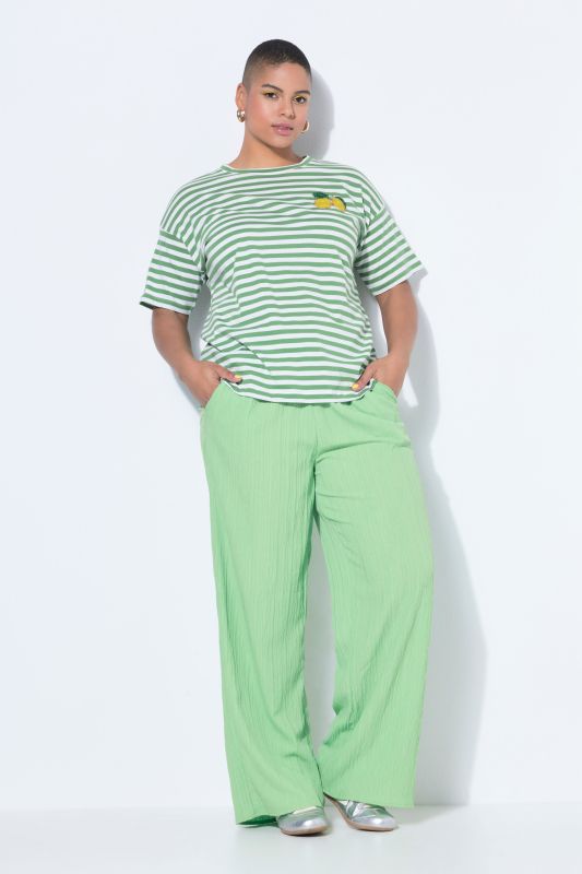 Beaded Lemon Applique  Tee