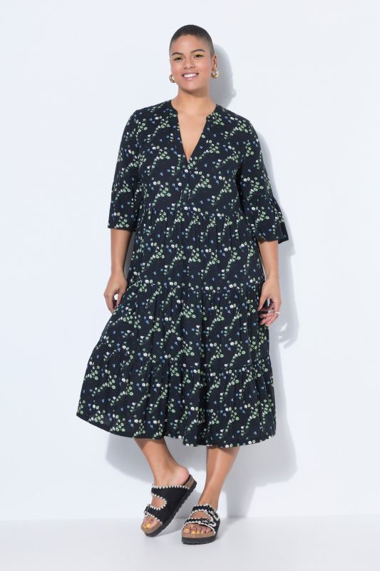 Рокля с флорален принт