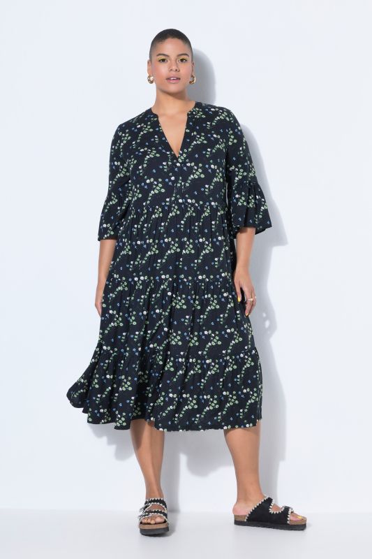 Рокля с флорален принт