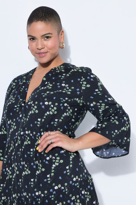 Рокля с флорален принт