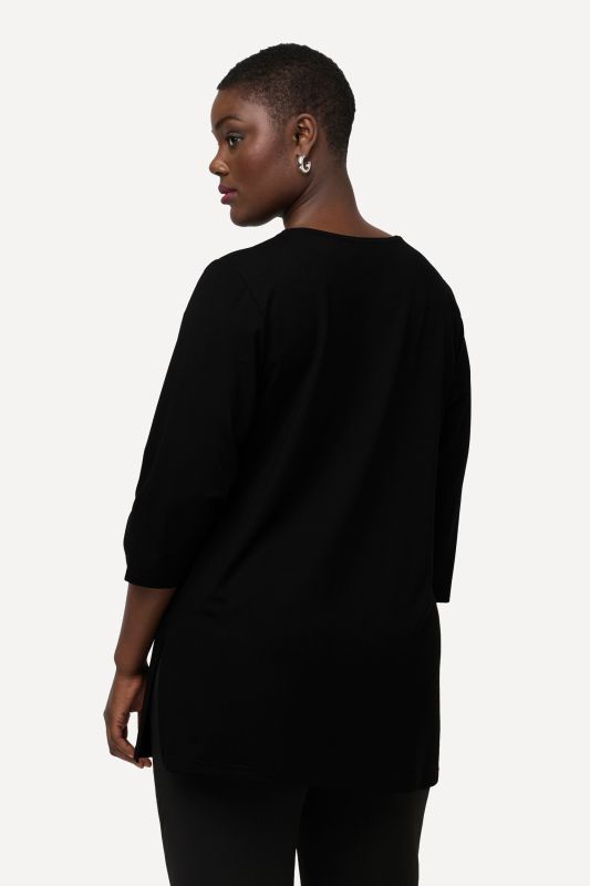 Блуза от еластично трико