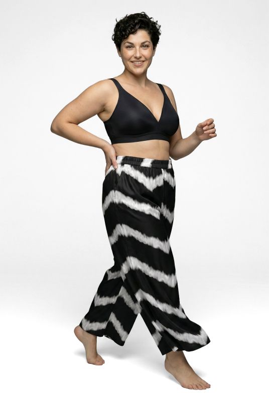 Панталон Palazzo с райета