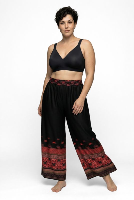 Панталон Palazzo с бохо принт