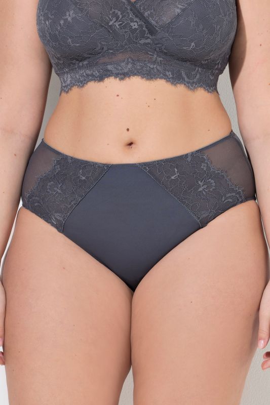 Scalloped Lace Panel Panty