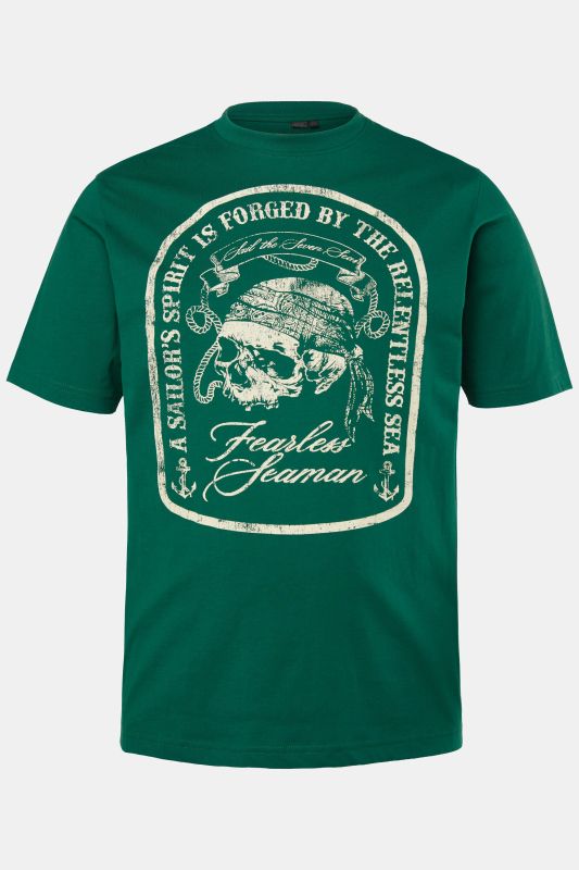 Тениска с принт отпред