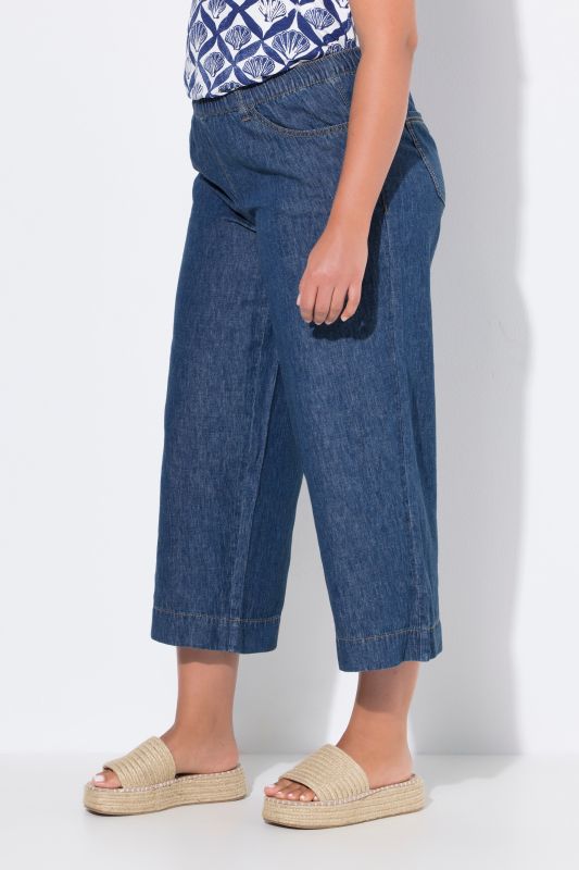 Linen Blend Culottes
