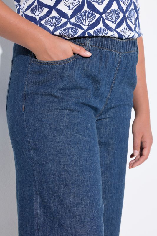 Linen Blend Culottes