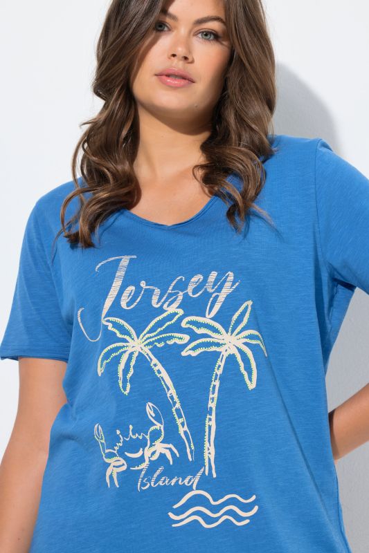 Jersey Island Graphic Tee