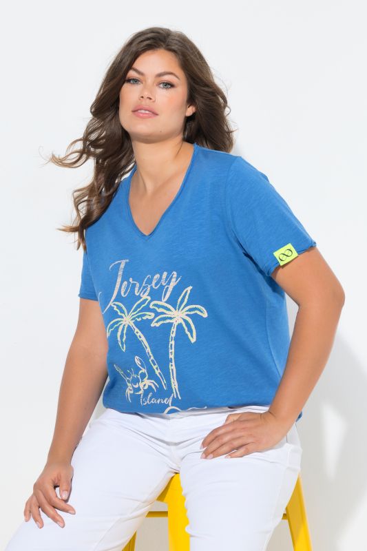 Jersey Island Graphic Tee