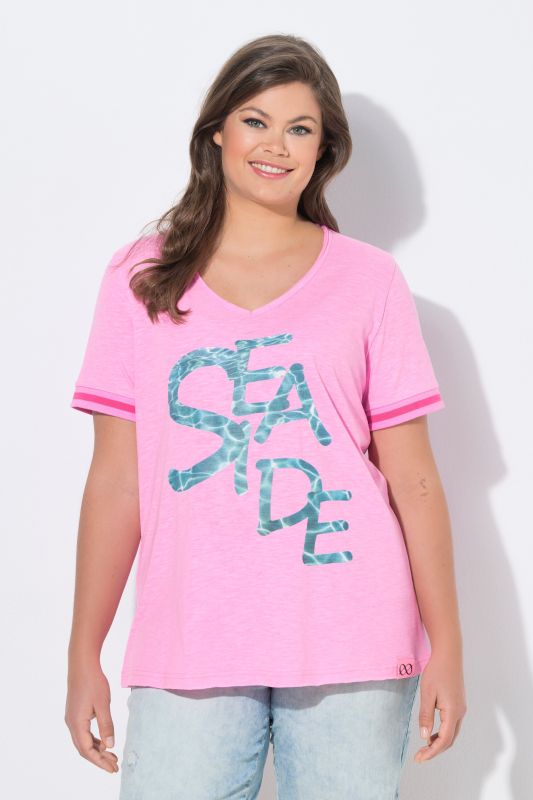 Seaside Graphic Lettering Tee