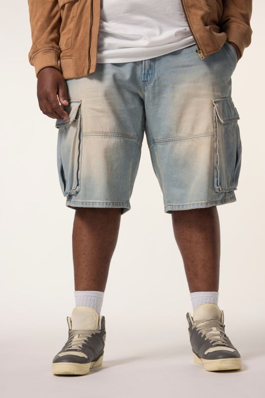 STHUGE denim Bermuda shorts