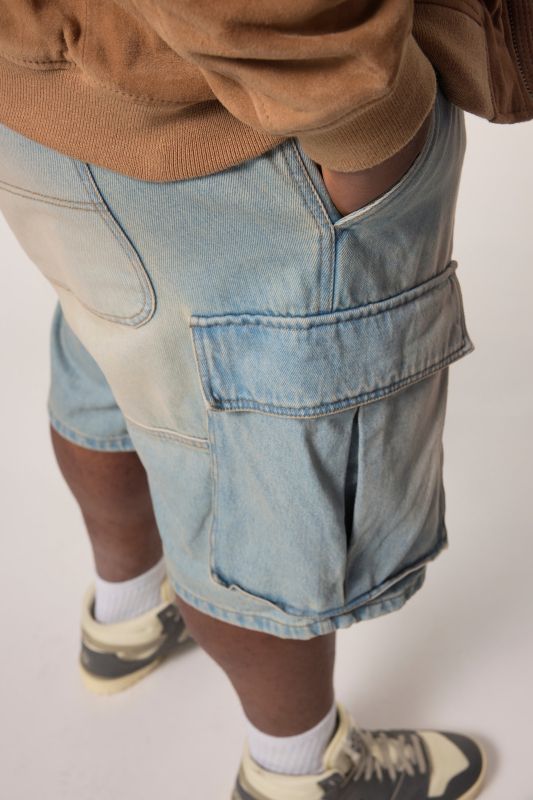STHUGE denim Bermuda shorts