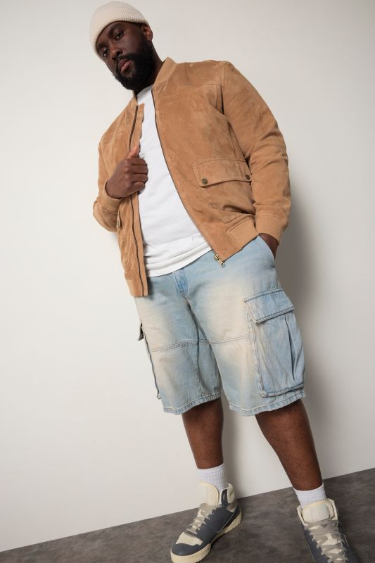 STHUGE denim Bermuda shorts