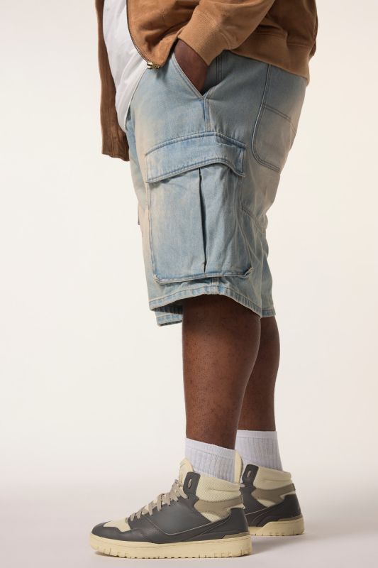 STHUGE denim Bermuda shorts