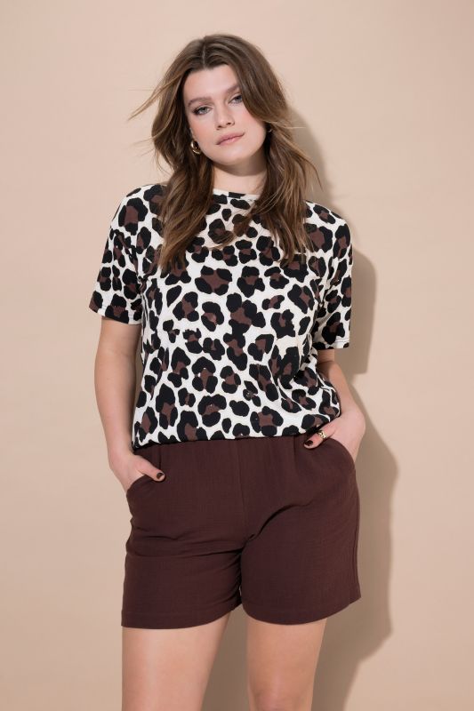 Wide Leg Muslin Shorts