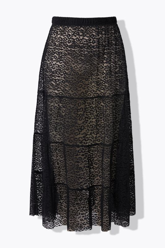 Пола с прозрачна дантела