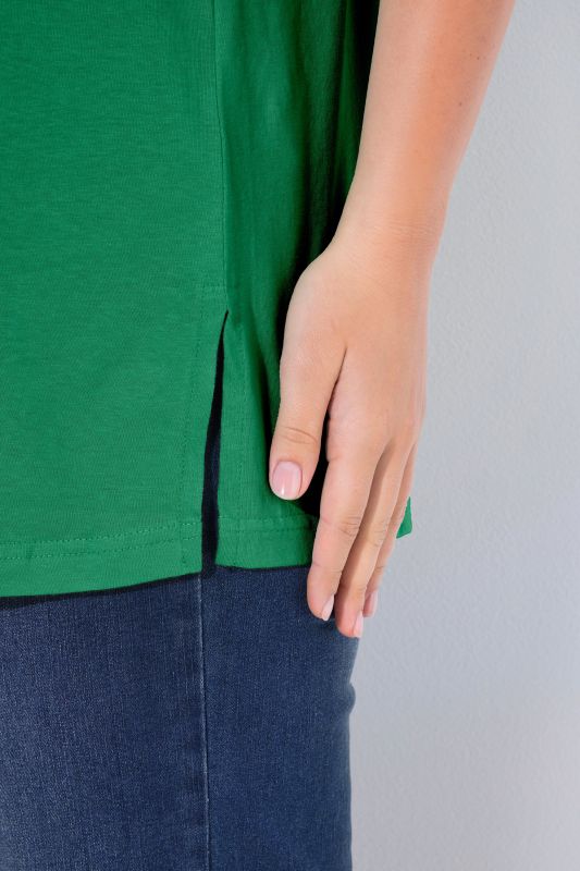 Basic Round Neck Short Sleeve Relaxed Fit  Tee