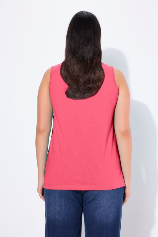 V-Neck Classic Fit Cotton Tank