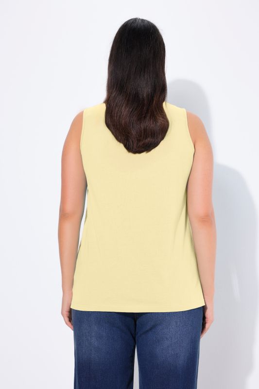 V-Neck Classic Fit Cotton Tank