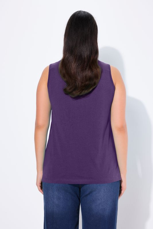 V-Neck Classic Fit Cotton Tank