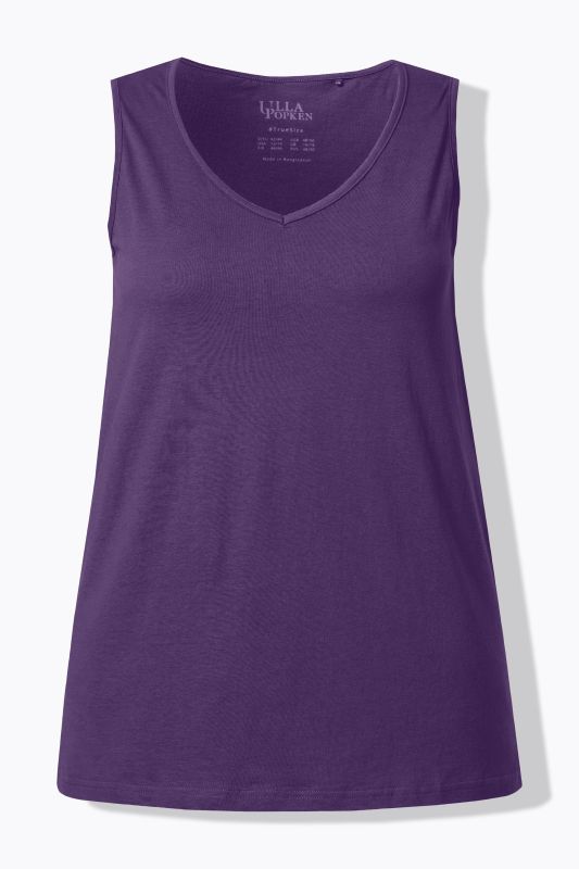 V-Neck Classic Fit Cotton Tank